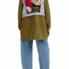 2-In-1 Embroidered Hybrid Parka