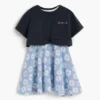 2-In-1 Floral Dress