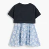 2-In-1 Floral Dress