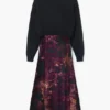 2-In-1 Midi Dress