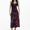 2-In-1 Midi Dress