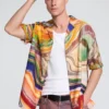 Abstract Print Shirt Abstract Print Shirt