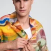 Abstract Print Shirt Abstract Print Shirt