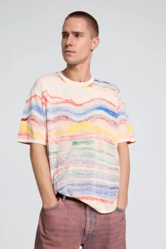 Abstract Print T-Shirt