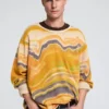 Abstract Printed Sweater