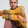 Abstract Printed Sweater