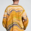 Abstract Printed Sweater