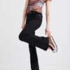 Animal Print High-Top Platform Sneakers