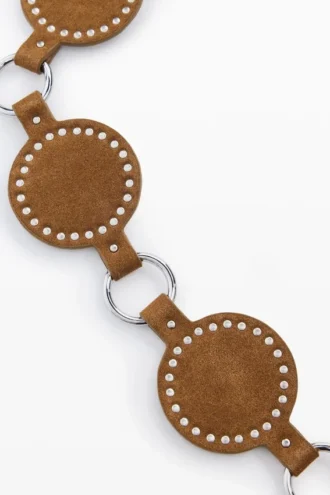 Articulated Leather Belt