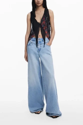 Asymmetric Chiffon Blouse