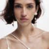 Asymmetric Combined Zalio Earrings