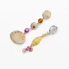 Asymmetric Combined Zalio Earrings