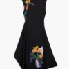 Asymmetric Floral Dress Asymmetric Floral Dress