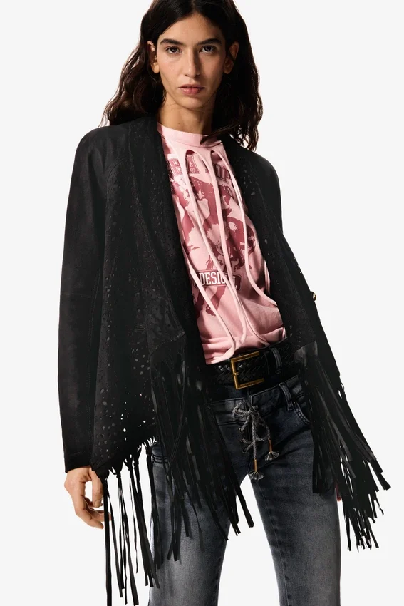 Asymmetric Jacket 100% Leather Masha Popova Asymmetric Jacket 100% Leather Masha Popova