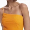 Asymmetric Layered Midi Dress