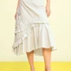 Asymmetric Midi Skirt