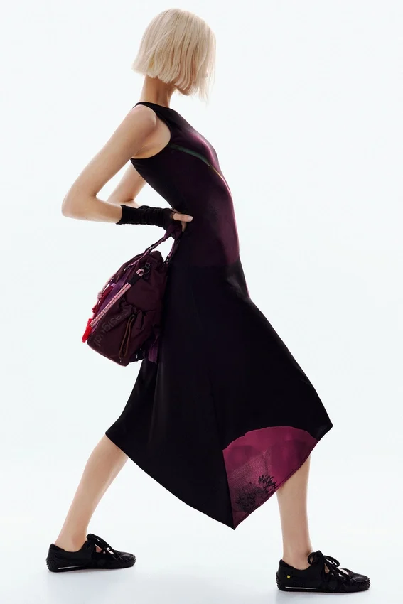 Asymmetric Poppy Dress Asymmetric Poppy Dress