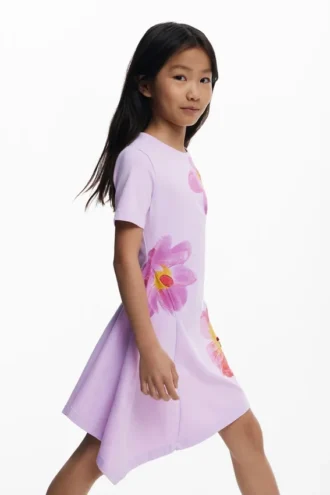 Asymmetric Short Dress