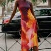 Asymmetric Sleeveless Dress