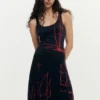 Asymmetric Sleeveless Dress