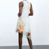 Asymmetric Sleeveless Dress