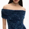 Asymmetric Tie-Dye Dress