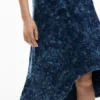 Asymmetric Tie-Dye Dress