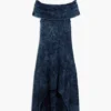 Asymmetric Tie-Dye Dress