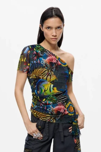 Asymmetrical Lacorix T-Shirt