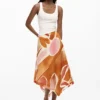 Asymmetrical Petal Skirt