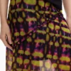Asymmetrical Printed Skirt