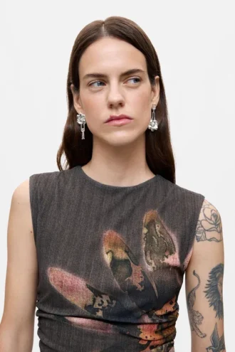Asymmetrical Robots Zailo Earrings
