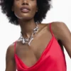 Asymmetrical Slip Dress