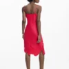 Asymmetrical Slip Dress