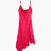 Asymmetrical Slip Dress