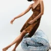 Asymmetrical Strappy Dress