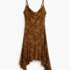 Asymmetrical Strappy Dress