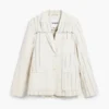 Asymmetrical Striped Blazer Asymmetrical Striped Blazer