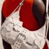 Bag with Floral Appliques