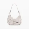 Bag with Floral Appliques