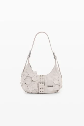 Bag with Floral Appliques