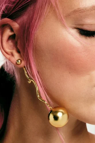 Ball Earrings Zalio