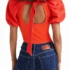 Balloon-Sleeve Body
