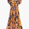 Bardot Dress with Ruffles