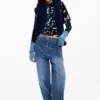 Bicolor Floral T-Shirt Bicolor Floral T-Shirt