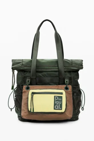 Bicolor Waxed Voyager Backpack