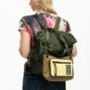 Bicolor Waxed Voyager Backpack Bicolor Waxed Voyager Backpack