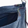 Big Denim Heart Bag
