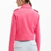 Biker Jacket Leather Effect Biker Jacket Leather Effect