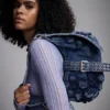 Blue Denim Bag